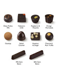 Hotel Chocolat dark chocolate box Serious Dark Fix 310g, imported from the UK