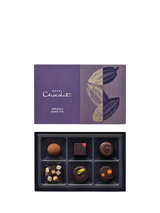 John Lewis Hotel Chocolat Serious Dark Fix Dark Chocolate Box 6-Piece 72g- Buy online at McGrocer