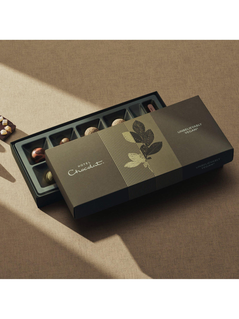 Hotel Chocolat vegan chocolate box 9 piece 87g, UK version