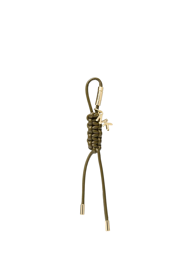 Michael Kors bag charm gold-tone braided cord - British product