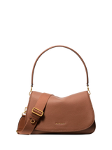 John Lewis Michael Kors Holmes Medium Pebbled Leather Convertible Messenger Bag- Buy online at McGrocer