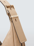 Michael Kors Nolita nubuck leather hobo bag khaki, UK version