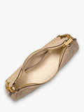 Michael Kors Nolita leather pouchette shoulder bag, imported from the UK