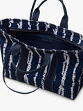 Radley Halley Row stripe tote bag in Naval, UK version