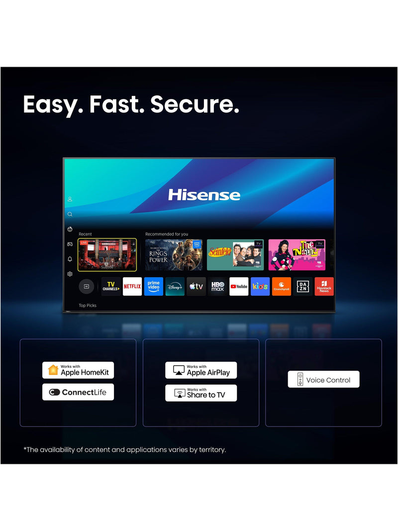 Hisense 65E7STUK PRO QLED TV 65 inch, UK version