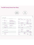 MUM's Office family diary blue 2026-27 (British brand)