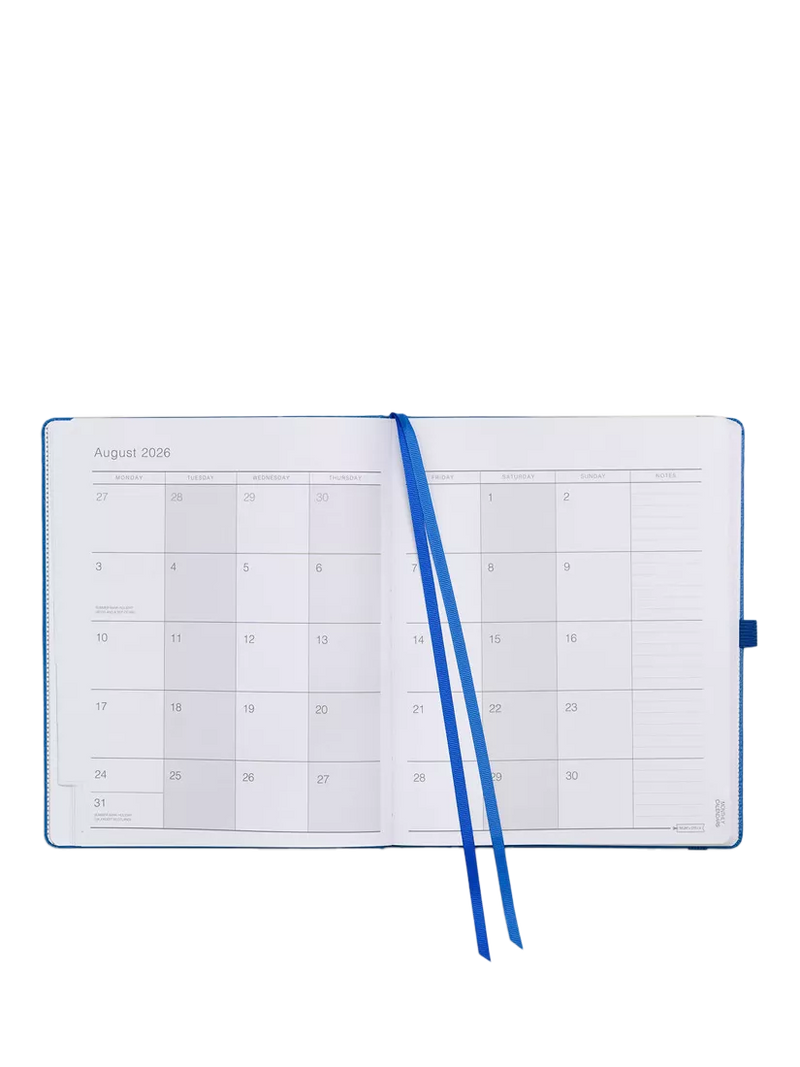 MUM's Office family diary blue 2026-27 (British brand)