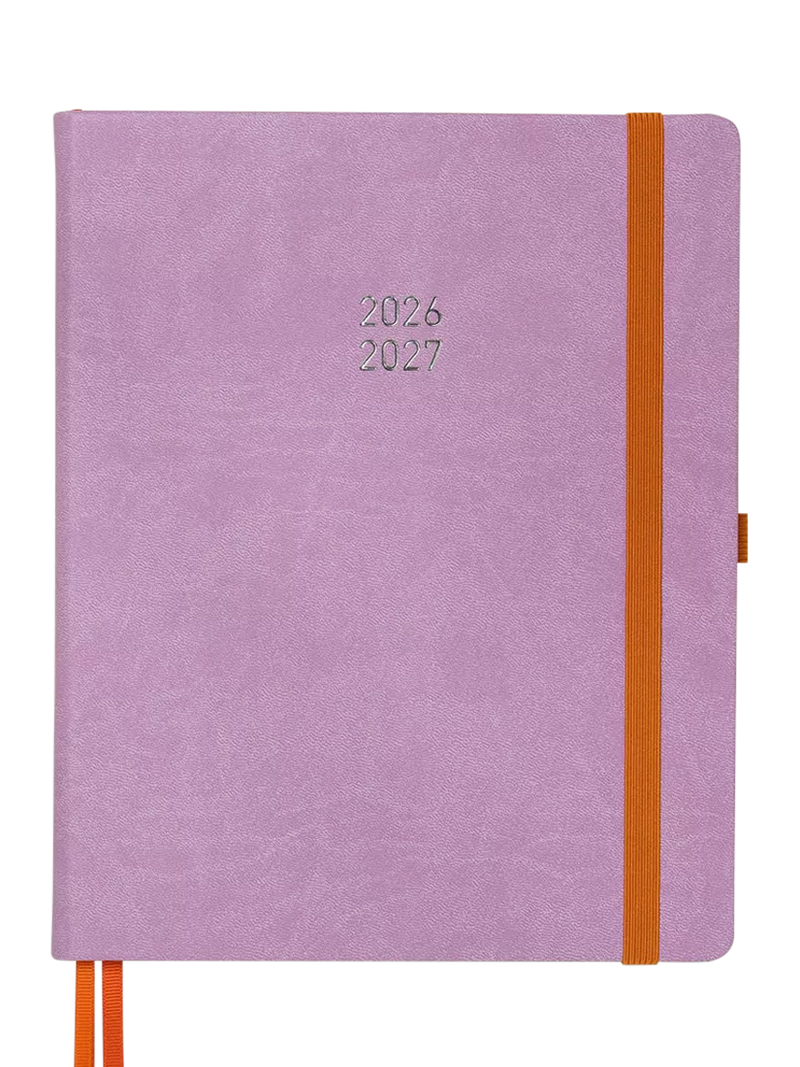 MUM's Office Big Family Academic Diary large purple - British product