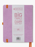 MUM's Office Big Family Academic Diary large purple - British product