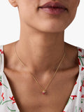 kate spade new york red strawberry pendant necklace, imported from the UK