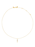 kate spade new york champagne pendant necklace 40.6cm, imported from the UK