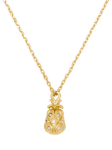 John Lewis kate spade new york Pineapple Pendant Necklace Clear/Gold- Buy online at McGrocer