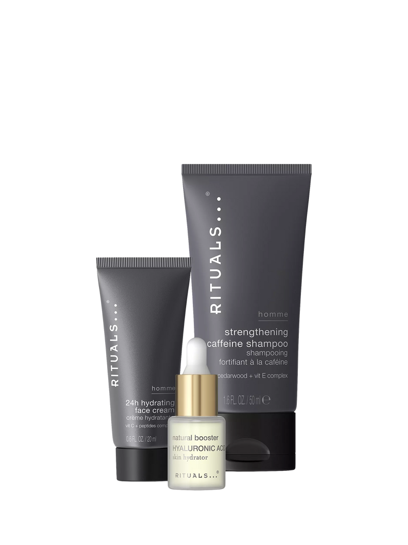 Rituals Homme Daily Routine skincare gift set, UK version