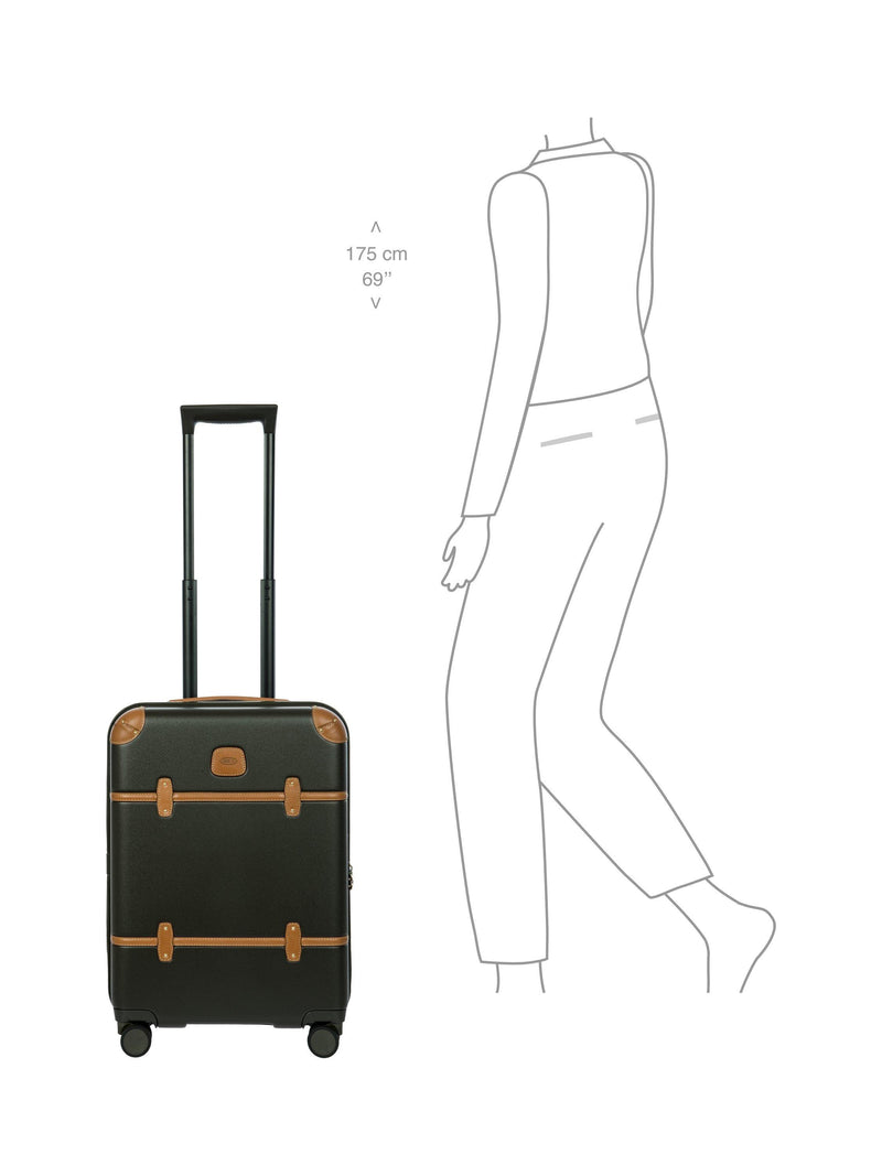 Bric's Bellagio cabin suitcase 55cm olive (British brand)