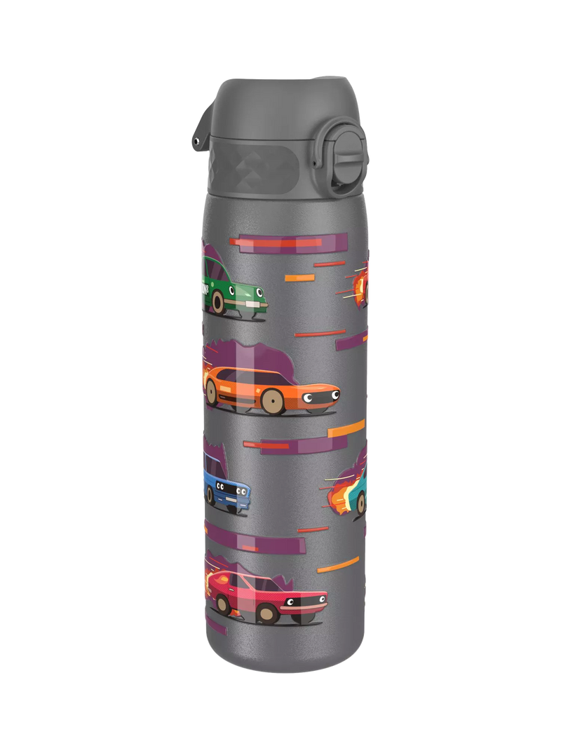 Ion8 stainless steel drinks bottle grey 600ml, imported from the UK