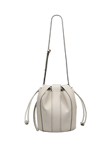 John Lewis Radley The Flora Leather Bucket Bag, Salt- Buy online at McGrocer