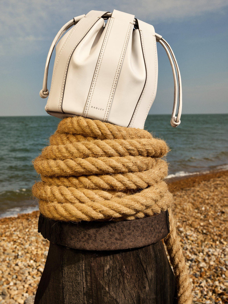 Radley leather bucket bag Salt (British brand)