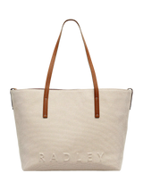 John Lewis Radley Dukes Place Canvas Tote Bag Natural- Buy online at McGrocer