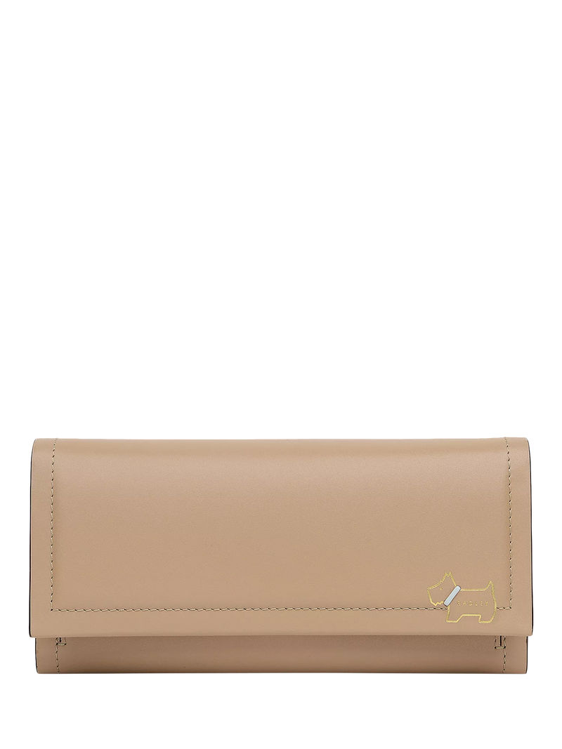 Radley Heritage Lane Large Leather Purse, Sahara