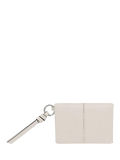 Radley The Connaught Leather Card Holder, Salt