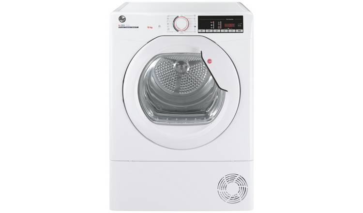 Hoover condenser tumble dryer white 10kg, UK version