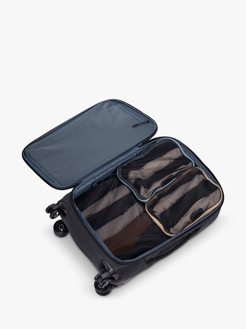 Thule packing cube set in Pond Grey, imported from the UK