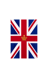 John Lewis Royal Collection Union Flag Flocked Notebook A5- Buy online at McGrocer