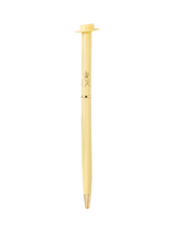 John Lewis Royal Collection Her Life in Style Hat Pen, Yellow- Buy online at McGrocer