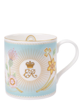 Royal Collection Queen Elizabeth II centenary mug blue 350ml - British product