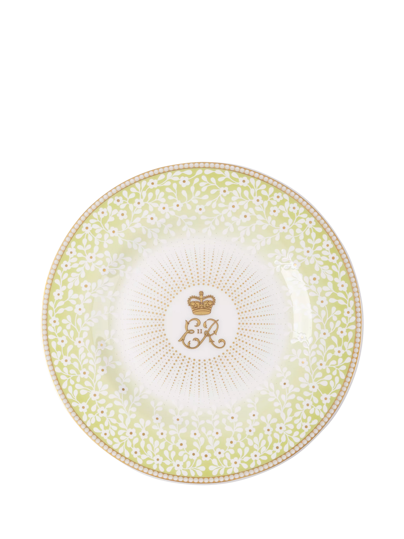 Royal Collection Queen Elizabeth II centenary side plate 6 inch, UK version