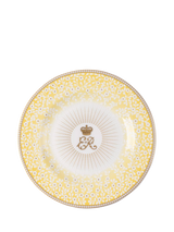 John Lewis Royal Collection Queen Elizabeth II Centenary Yellow Fine Bone China Side Plate 6 inch- Buy online at McGrocer