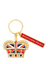 John Lewis Royal Collection Buckingham Palace Union Flag Crown Keyring- Buy online at McGrocer