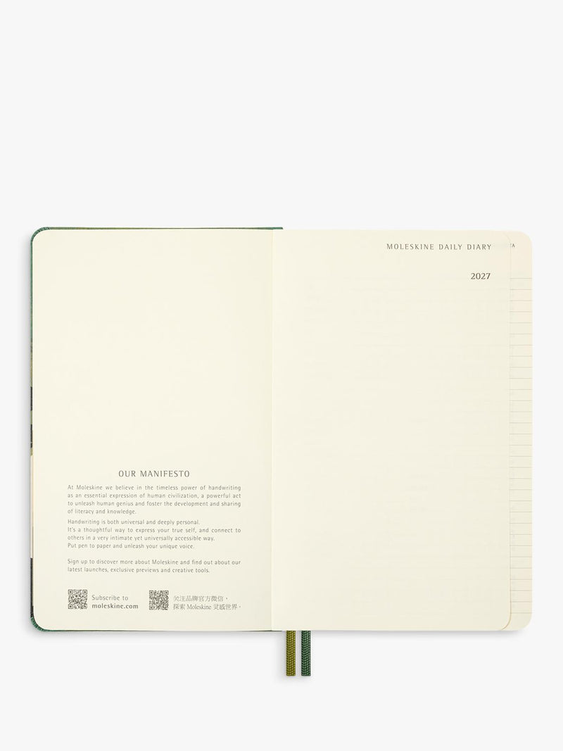 Moleskine large LOTR Merry & Pippin diary 2027, imported from the UK