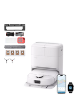 John Lewis eufy Omni C28 Robot Vacuum and Mop All-in-One Station with Extra Dust Bags, White- Buy online at McGrocer