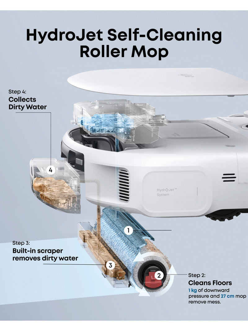 eufy Omni C28 robot vacuum and mop, imported from the UK