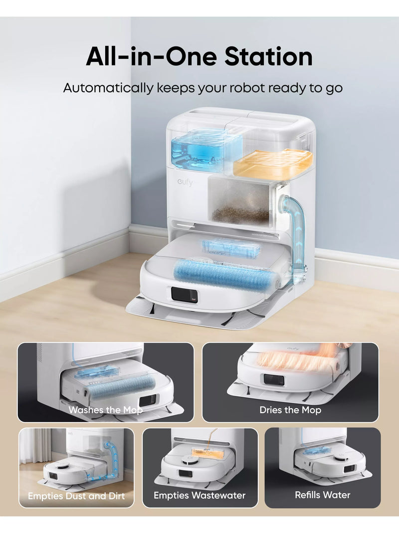 eufy Omni C28 robot vacuum and mop, imported from the UK
