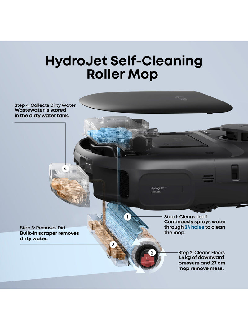 eufy Omni C28A robot vacuum and mop, imported from the UK