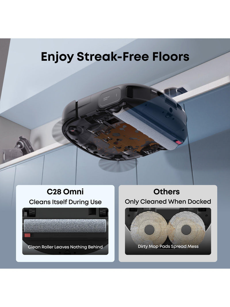 eufy Omni C28A robot vacuum and mop, imported from the UK