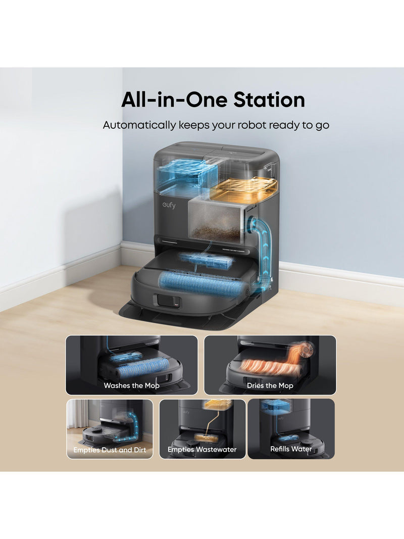 eufy Omni C28A robot vacuum and mop, imported from the UK