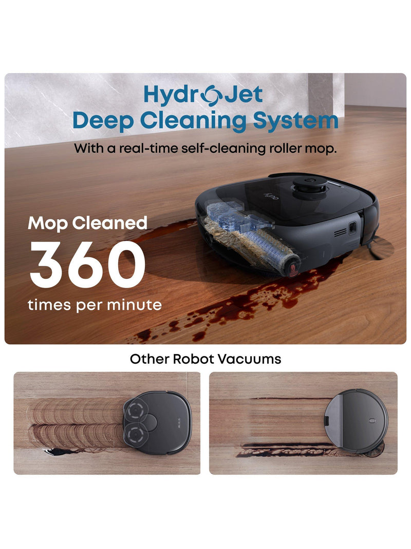 eufy Omni E28 robot vacuum mop black, imported from the UK