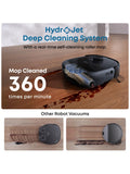 eufy Omni E28 robot vacuum mop black, imported from the UK