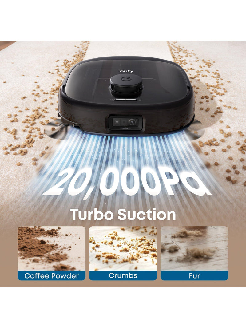 eufy Omni E28 robot vacuum mop black, imported from the UK