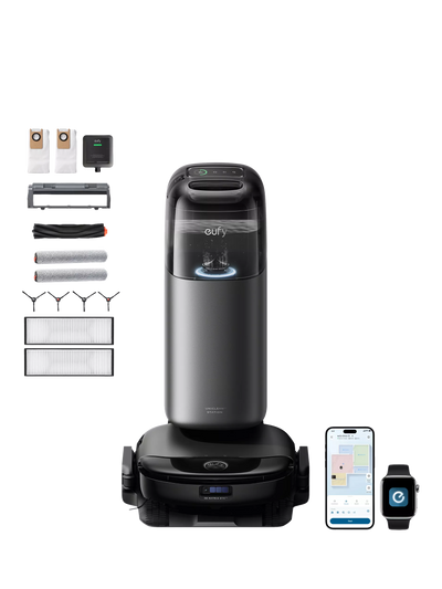 John Lewis eufy Omni S1 Pro Robot Vacuum and Mop with All-in-One Station, Black- Buy online at McGrocer