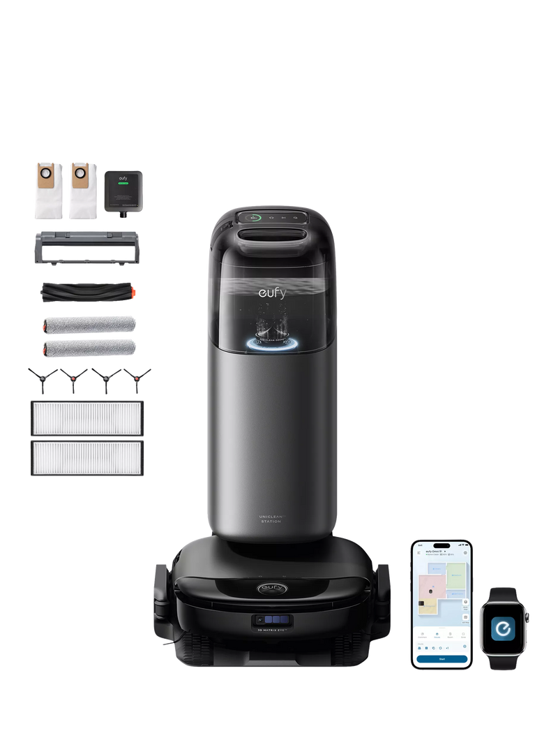 eufy Omni S1 Pro robot vacuum and mop black, imported from the UK