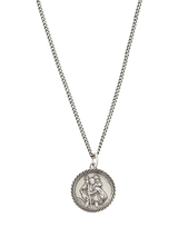 John Lewis Serge DeNimes Sterling Silver St Christopher Necklace 46-52cm- Buy online at McGrocer