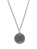 Serge DeNimes sterling silver clover necklace, imported from the UK