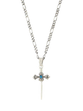 Serge DeNimes sterling silver sword pendant necklace, imported from the UK