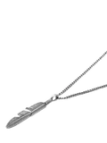 Serge DeNimes sterling silver feather pendant necklace - British product