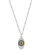 John Lewis Serge DeNimes Sterling Silver Helios Citrine Pendant Necklace 46-52cm- Buy online at McGrocer