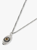 Serge DeNimes Helios Citrine pendant necklace 925 silver, imported from the UK